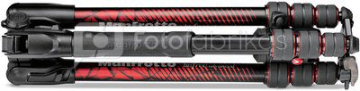 Manfrotto tripod kit Befree Advanced MKBFRTA4RD-BH, red