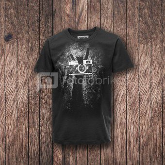 Marškinėliai Cooph Rock on XL (juoda)
