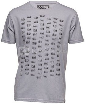 Marškinėliai Leica Stamp M (šviesiai pilka)