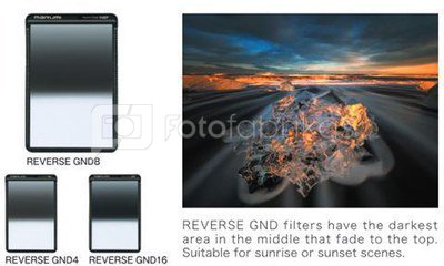 Marumi Magnetic Gradual Grey Filter Reverse GND16 100x150 mm