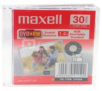 Maxell DVD+RW 1.4GB 4x 30min Slim