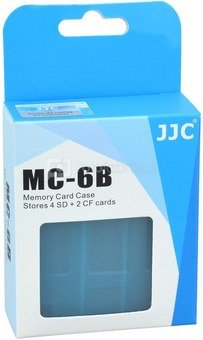 JJC MC 6B Multi Card case Blauw