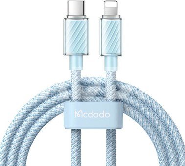 Mcdodo CA-3664 USB-C to Lightning cable, 36W, 2m (blue)