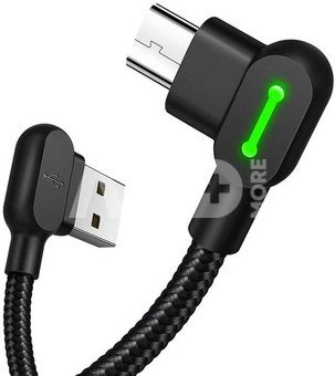 Mcdodo CA-5280 LED USB to Micro USB Cable, 1.8m (Black)