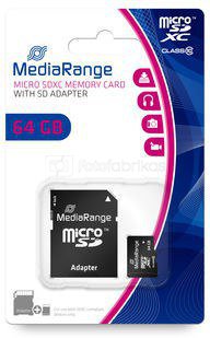 MediaRange SDHC 64GB Class10