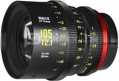 Meike MK 105mm T2.1 Canon EF vatting