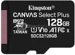 MEMORY MICRO SDXC 128GB UHS-I/SDCS2/128GBSP KINGSTON