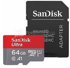 MEMORY MICRO SDXC 64GB UHS-I/W/A SDSQUAB-064G-GN6MA SANDISK