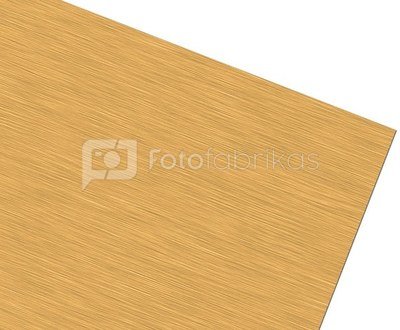 Aluminum sheet PLATINUM mat gold dark (19) 610x305 mm, 0,5 mm