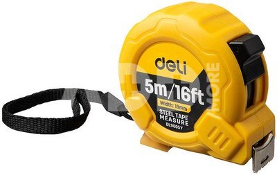 Metr 5m/19mm Deli Tools EDL9005Y (žlutéý