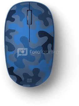 Microsoft Bluetooth Mouse Camo  8KX-00024 Wireless, Blue