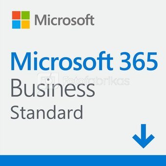 Microsoft M365 Business Standard KLQ-00211 ESD, Subscription, License term 1 year(s), All Languages, Premium Office Apps, 1 TB/ user OneDrive cloud storage