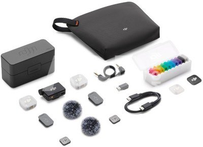 DJI Mic Mini 2 (2 TX + 1 RX + Charging Case)