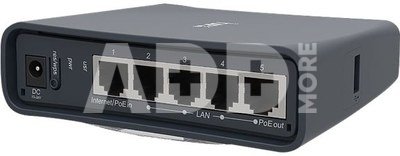 MikroTik RB952Ui-5ac2nD-TC Access Point 10/100 Mbit/s, Ethernet LAN (RJ-45) ports 5, Wi-Fi standards 802.11a/n/ac, Antenna type Internal, 2.4/5.0 GHz, Data transfer rate (max) 0.867 Gbit/s