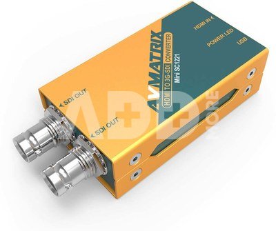 Avmatrix Mini SC1221 HDMI to 3G-SDI Mini Converter