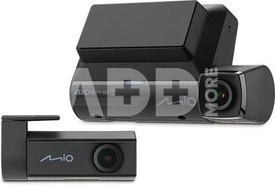 Mio Dual Car dash Camera MiVue 955W 4K, GPS, Wi-Fi, Dash cam