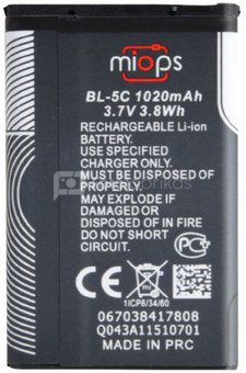 Miops Spare Battery BL-5C