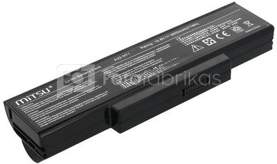 Mitsu Battery for Asus K72, K73, N73, X77 6600 mAh (71 Wh) 10.8 - 11.1 Volt