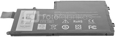 Mitsu Battery for Dell Inspiron 15(5542), 14(5445) (3800 mAh 43 Wh)