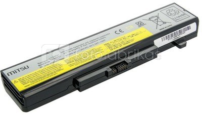 Mitsu Battery for Lenovo IdeaPad Y480 4400 mAh (49 Wh) 10.8 - 11.1 Volt