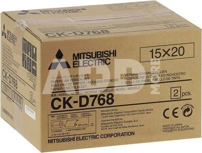 Mitsubishi CK-D 768 15x20 cm 2x 200 Prints