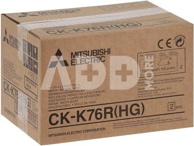 Mitsubishi CK-K 76 R HG 10x15/15x20 cm 640/320 Prints