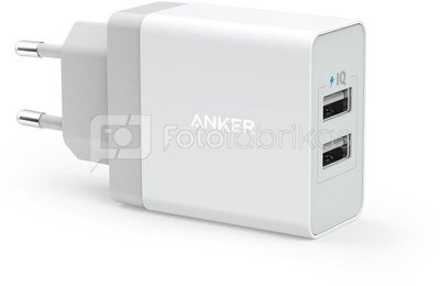 Anker Wall charger 24W 2-Port EU Black