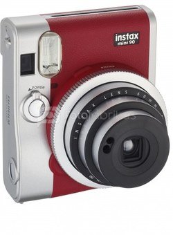 Momentinis fotoaparatas instax mini 90 raudonas+instax mini glossy(10pl.)