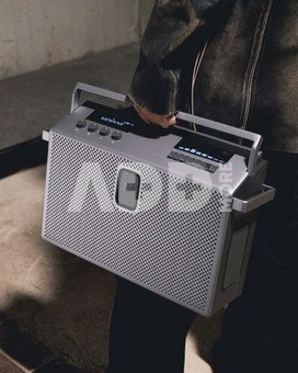 Mondo by Defunc Large Bluetooth Speaker, Metal Gray Mondo