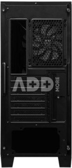 MSI PC Case MAG FORGE 120A AIRFLOW Side window Black Mid-Tower Power supply included No