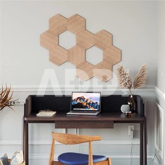 Nanoleaf Elements Wood Look Hexagons Expansion Pack (3 panels)
