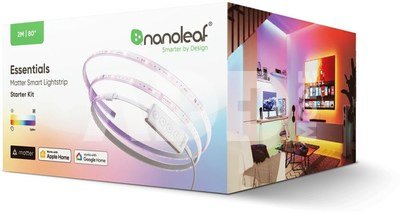 Nanoleaf Essentials Light Strips Starter Kit 2 Meters Matter 2000Lm RGBCW 2700-6500K