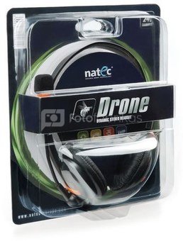 Natec HEADPHONES WITH MICROPHONE DRONE