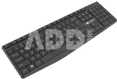Natec Keyboard, US Layout, Wireless + Mouse, Squid, 2in1 Bundle
