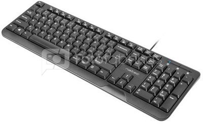 Natec Keyboard Trout Slim black USB CZ/SK