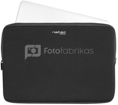 Natec Laptop sleeve Coral 14.1'' black
