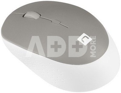Natec Mouse, Harrier 2, Wired, 1600 DPI, Optical, White/Grey
