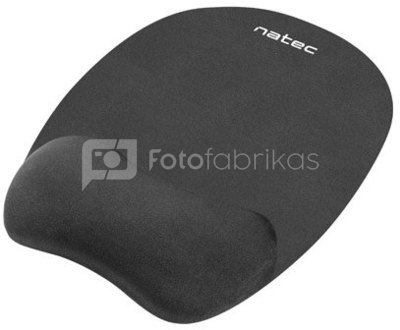 Natec Mouse Pad Chipmunk 195 x 235 x 22 mm, Black