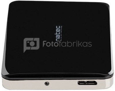Natec Outer HDD external sata OYSTER 2 2.5 '' USB 3.0 Aluminum Black