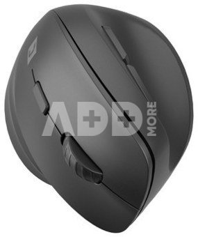 Natec Vertical Mouse, Crake 2, Wireless, 2400 DPI, Black