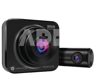Navitel AR280 DUAL Dashcam With an Additional Rearview Camera Navitel