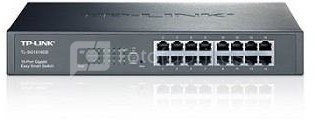 TP-LINK TL-SG1016DE Switch Web Managed Rack Mountable, 16 x 10/100/1000Mbps , PSU single