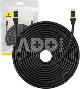Network cable cat.8 Baseus Ethernet RJ45, 40Gbps, 20m (black)