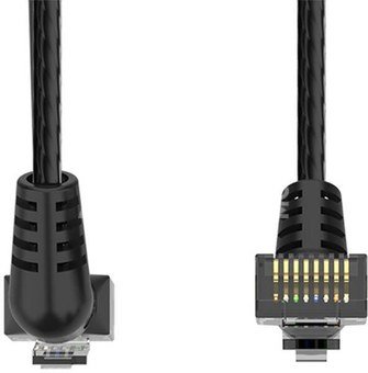 Network cable Vention , Ethernet RJ45, Cat.6, UTP, 1m (black)