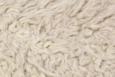 Newborn Fur Nest Off White Lamb SLF