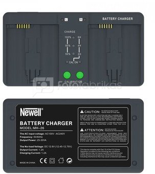 Newell BC-18B dual channel battery charger for EN-EL18