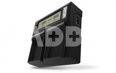 Newell DC-LCD dual-channel charger for BP-A30/A60/A90 batteries for Canon
