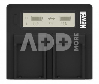 Newell DC-LCD dual-channel charger for BP-U60/U65/U90 batteries for Sony