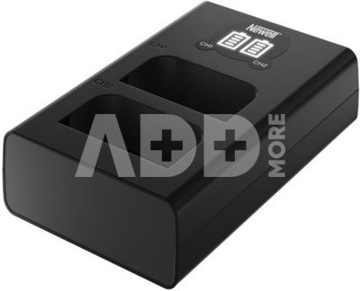 Newell DL-USB-C dual-channel charger for BLX-1 batteries for Olympus