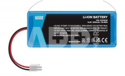 Newell replacement battery 4ICR19/65, INR18650-M26-4S1P, PX-B020 for Dibea, Ecovans, iLife, Zaco
